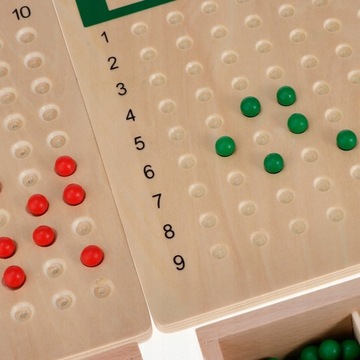 Montessori Matematyka Pomoce Dydaktyczne Drewniane