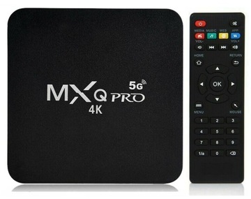 Smart TV BOX 16 ГБ MXQ PRO 4K 2+16 ГБ ANDROID 10.1 WiFi 5G