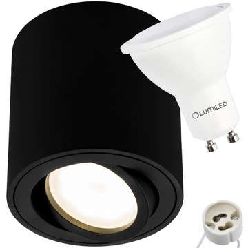 Oprawa Natynkowa HALOGENOWA SPOT TUBA + LED GU10