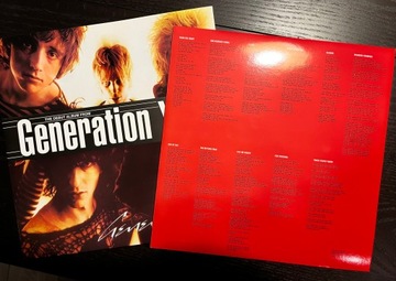GENERATION X - LP - ЖЕЛТЫЙ ВИНИЛ - БИЛЛИ ИДОЛ