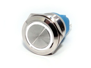 Антивандальная бистабильная кнопка 12В 24В 22мм Б