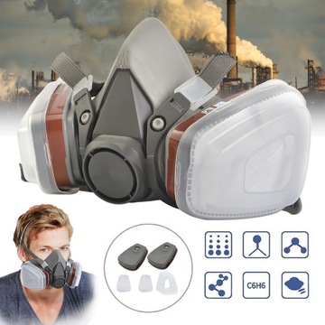 ОРИГИНАЛЬНАЯ ПОЛУМАСКА PAINT MASK 6200 + ФИЛЬТР