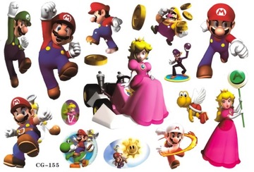 Tatuaże dla dzieci super mario