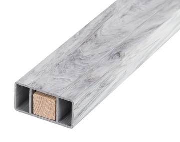 Szczeble do Ławek z PVC 90 cm MARMUREK SZARY
