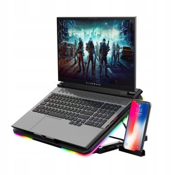 ОХЛАЖДАЮЩАЯ ПОДСТАВКА RGB ДЛЯ НОУТБУКА