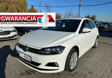 Volkswagen Polo VI Hatchback 5d 1.0 TSI 95KM 2019 Volkswagen Polo 1,0 Benzyna 95 KM Serwis GWARANCJA Zamiana Zarejestrowany