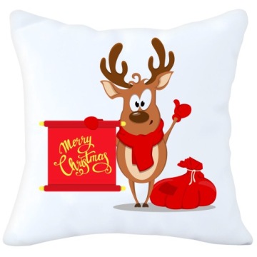 ДЕКОРАТИВНАЯ НАВУШКА 40х40 РОЖДЕСТВЕНСКАЯ С ПРИНТОМ