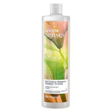 Żel pod Prysznic Delicate Moment Konwalia i Jabłko 500 ml AVON Senses