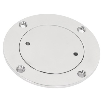 Смотровой люк на круглой палубе лодки Крышка порта доступа к морю YG