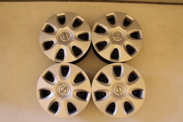 СТАЛЬНЫЕ ДИСКИ + КОЛПАКИ OPEL CORSA ADAM 15 4x100 ET39