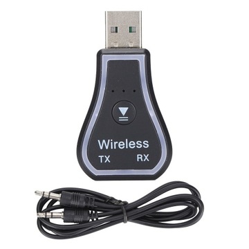 Adapter Bluetooth 3w1 USB do komputera i telewizora