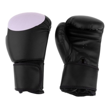 de-Дети и взрослые боксерские перчатки | Искусственная кожа + пена EVA для спаррингов, черный