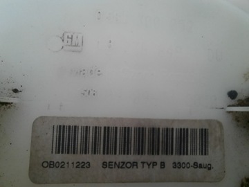 OPEL ASTRA H 3 III 06-14 PLOVÁK SENZOR ÚROVNI PALIVA 13238849 Z17DTH