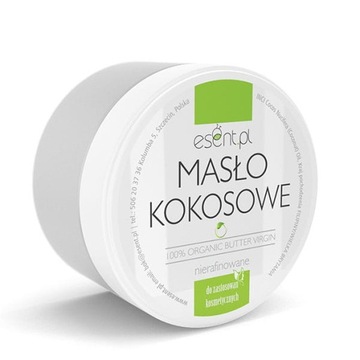 Masło Kokosowe nierafinowane VIRGIN organic 200 ml