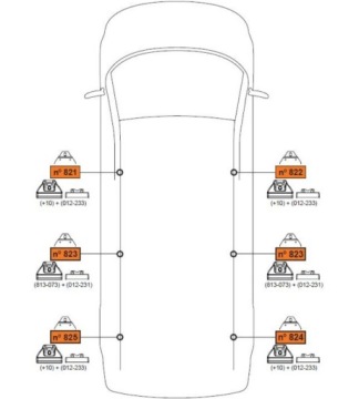 CRUZ EVO СТИЛЬНАЯ ПЛАТФОРМА BERLINGO PARTNER 2008-2018