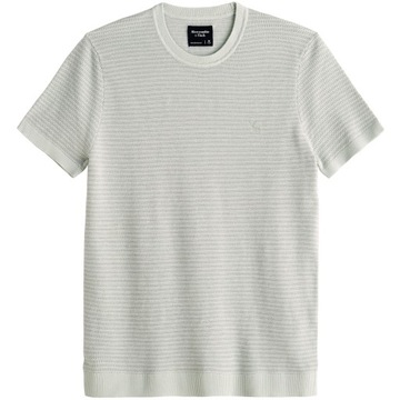 ABERCROMBIE Hollister T-Shirt Sweterkowy USA XL