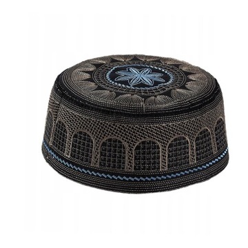 Men's Muslim Prayer Embroidered Cap