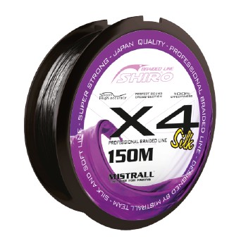 Plecionka Mistrall Shiro 0,21 mm 150 m czarna