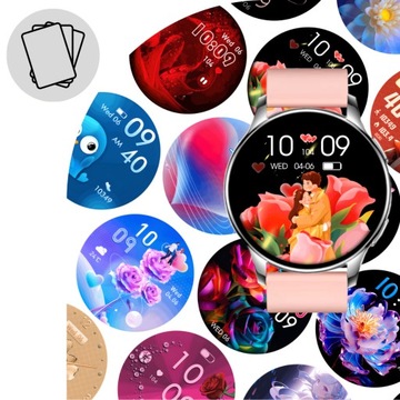 СМАРТ-ЧАСЫ ЖЕНСКИЕ ЧАСЫ ЗВОНКИ PL МЕНЮ СПОРТИВНЫЕ СМАРТ-ЧАСЫ AMOLED 2 РЕМЕШКА