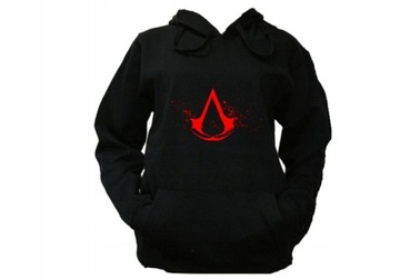 L МУЖСКАЯ Кофта с капюшоном Assassin's Creed УЗОРЫ