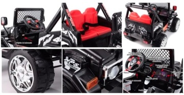 Огромный внедорожник Дрифтер на 2-х человек с пультом, мягкий.