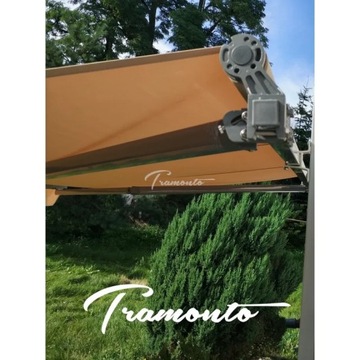 Террасная маркиза АНТРАЦИТ 400x300 Бежевый STD
