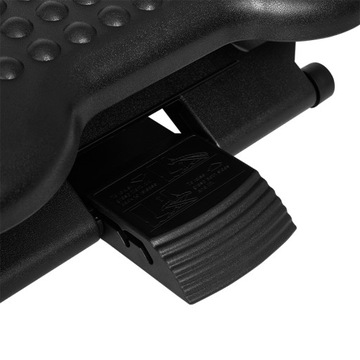 Регулируемая офисная подставка для ног, подставка для ног, опора для стола, черный