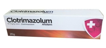 Clotrimazolum Aflofarm, krem 1%, 20 g grzybica