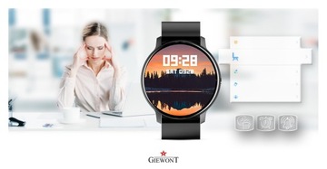 Умные часы Giewont GW120-2 PRO черные