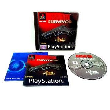 RESIDENT EVIL SURVIVOR PREMIEROWE PS1 PAL ENG 3xA