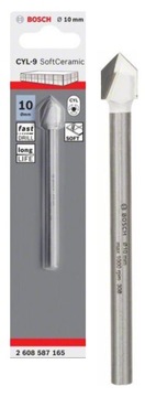 Wiertło do płytek ceramiki gresu szkła Bosch 10mm