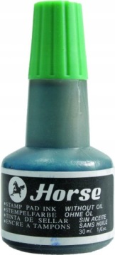 BIUROWY TUSZ DO PIECZĄTKI ZIELONY BARDZO WYDAJNY