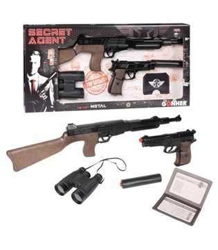 Zabawki militarne Karabin Pistolet na kapiszony