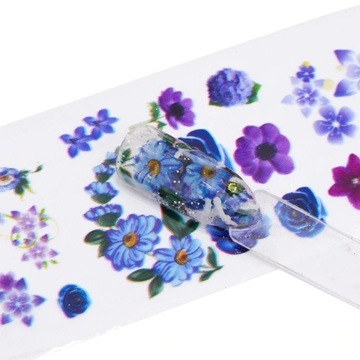 8x трансферная фольга для набора украшений