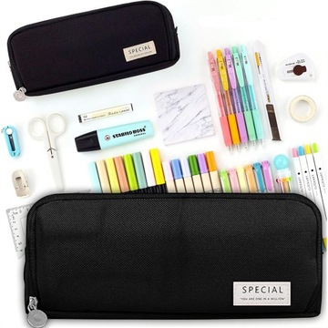 PIÓRNIK WIELOFUNKCYJNY SASZETKA TRZYKOMOROWY NA KREDKI MAZAKI KOSMETYKI