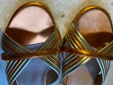 AQUAZZURA damskie buty klapki sandały rozmiar 39