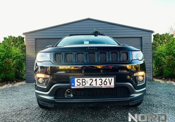 Jeep Compass II SUV 2.0 MJD 140KM 2018 Jeep Compass Bezwypadkowy, Night Eagle, 4x4, Nowy rozrzad, gw.12m, Polski, zdjęcie 4