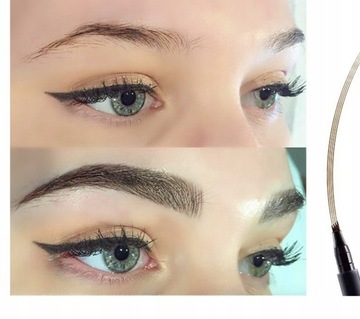Waterproof Natural Eyebrow Pen Four-claw Eye
