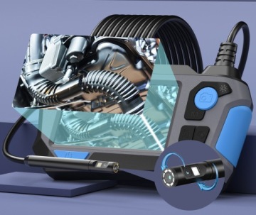 ВРАЩАЮЩАЯСЯ ИНСПЕКЦИОННАЯ КАМЕРА-ЭНДОСКОП 2xFHD 5M P120