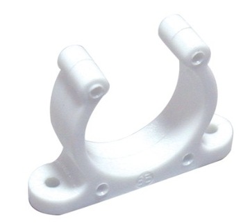 ЗАЖИМ ДЛЯ РУЧКИ PVC Fi 20 PAGAJ ВЕСЛО БЕЛЫЙ