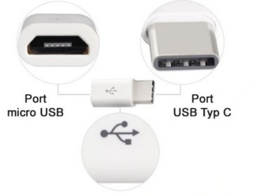 АДАПТЕР КАБЕЛЬ MICRO USB-C 3.1 ТИПА C