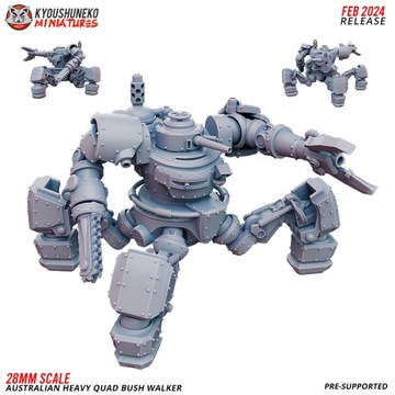 Australian Heavy Quad Bush Walker Kyoushuneko Mini