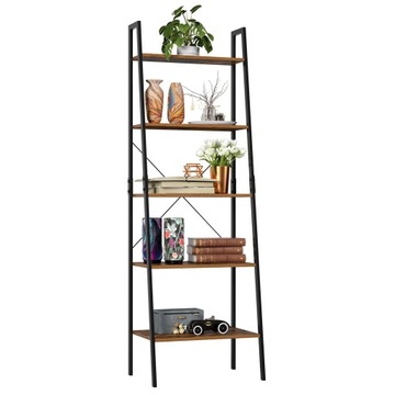 REGAŁ DO SALONU PÓŁKI 5 POZIOMÓW 171cm LOFT