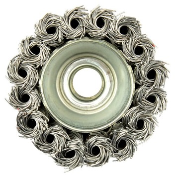 ПРОВОЛОЧНАЯ КНОПОЧНАЯ ЩЕТКА ДЛЯ ШЛИФОВАЛЬНОГО СТАНКА СВЕРЛИЛЬНОГО СТАНКА УГЛОВАЯ ОПЛЕТКА M14