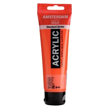FARBA AKRYLOWA AMSTERDAM 120 ML 311 VERMILION