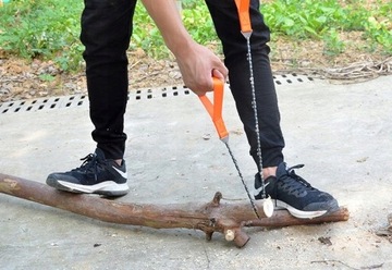 РУЧНАЯ ЦЕПНАЯ ПИЛА ПО ДЕРЕВУ 65СМ 11 ЗУБ.