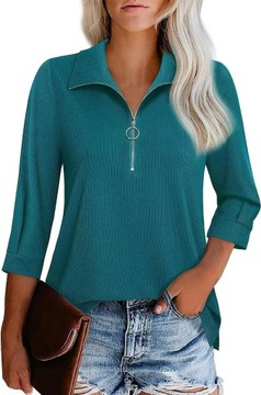 T-Sleeve Solid Color Pullover Top Shirt