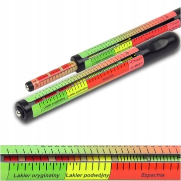 MIERNIK LAKIERU GRUBOŚCI SAMOCHODOWEGO MAGNETYCZNY