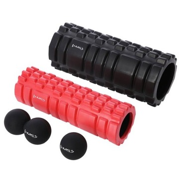 Zestaw do automasażu ROLLER 2w1 + PIŁECZKI lacross