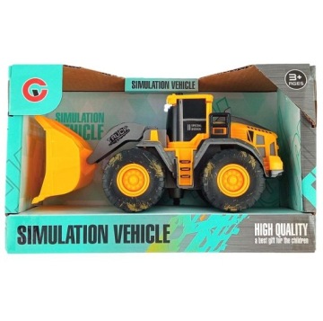 ТРАКТОР ЭКСКАВАТОР АВТОСТРОИТЕЛЬСТВО СВЕТ ЗВУК